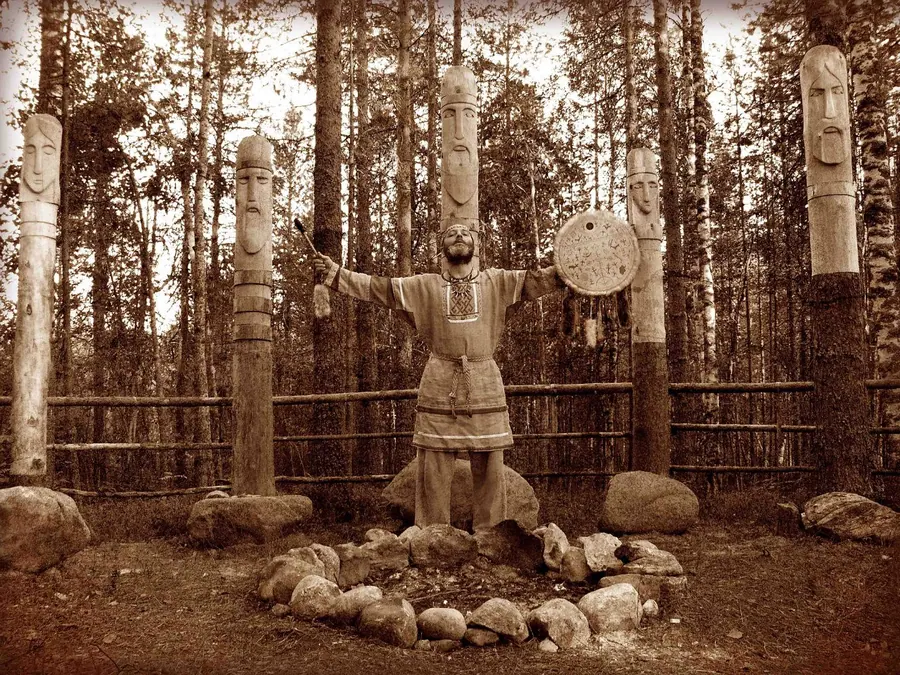 Капище Северных Ветров (шаманские мотивы) — художественная фотография Вячеслава Ларионова (серия «Капище и сакральное», 2016 г.)