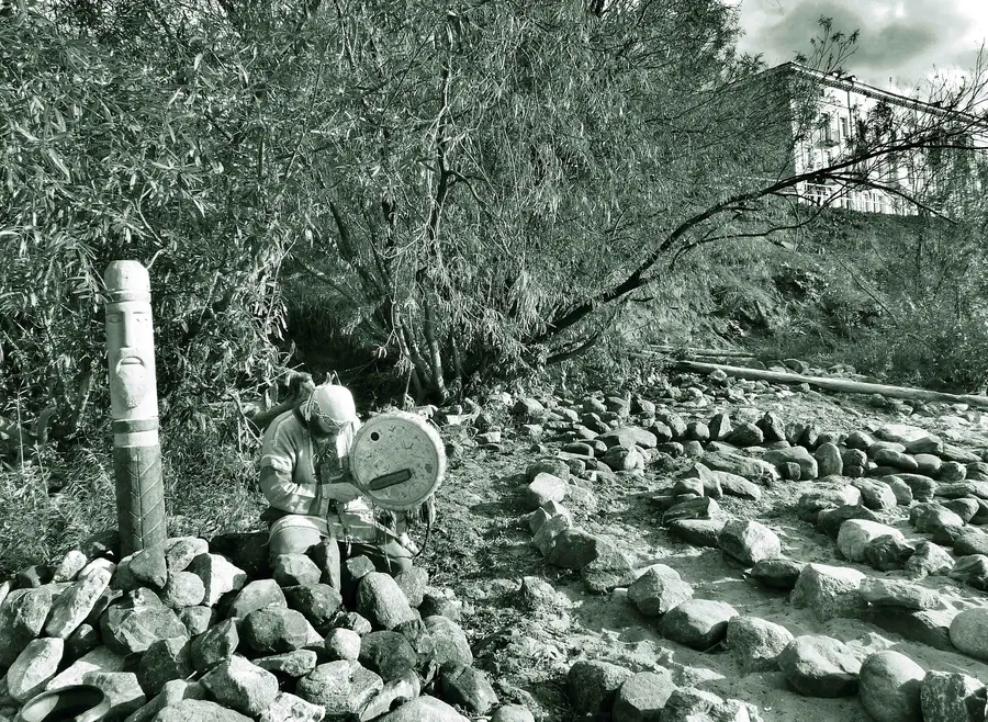 Поморский Новый Год — художественная фотография Вячеслава Ларионова (серия «Поморские виденья», 2012 г.)