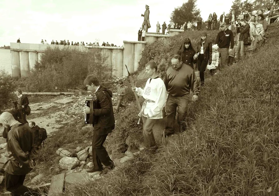 Поморский Новый Год — художественная фотография Вячеслава Ларионова (серия «Поморские виденья», 2012 г.)